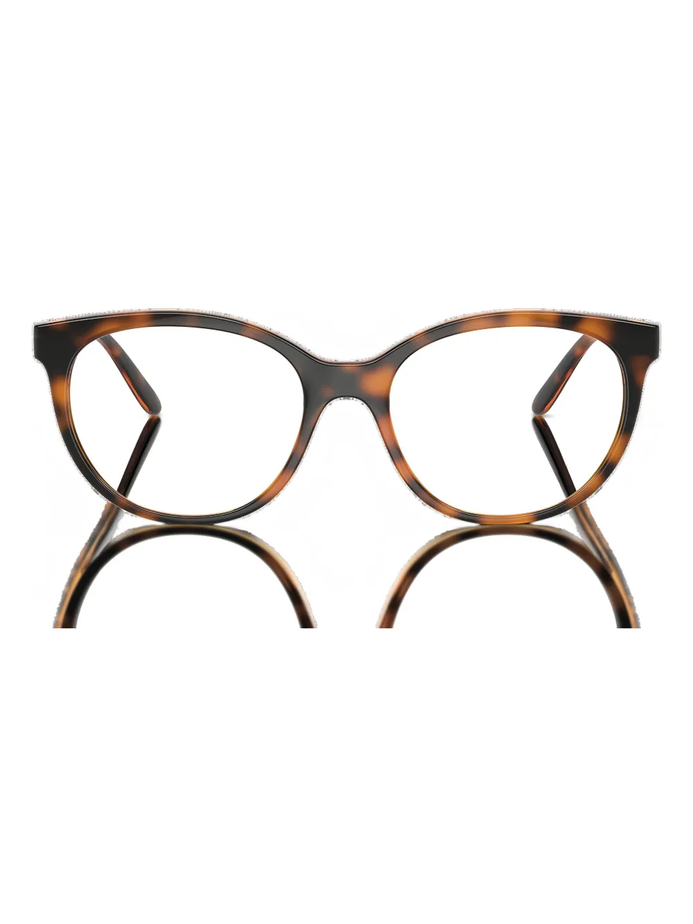

Круглые очки в черепаховой оправе Vogue Eyewear, коричневый