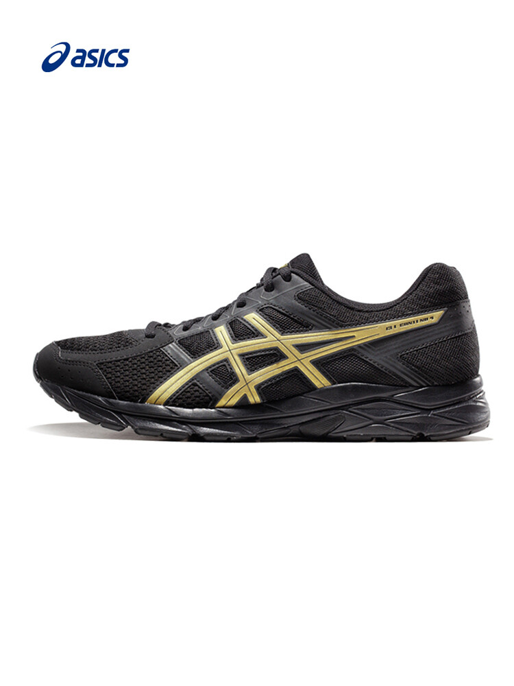 Кроссовки мужские Asics Gel-Contend 4 Black Warrior с дышащей сеткой, темно-серый — фото 2