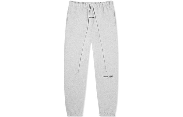 Брюки fw19 sweatpants 'light heather grey' Fear Of God Essentials, серый — фото 2