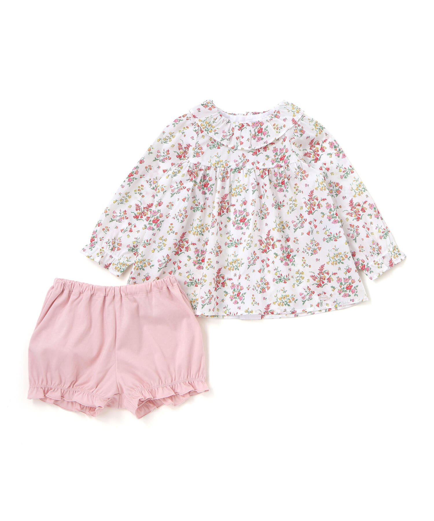 Комплект из туники и панталонов Liberty (BluebellFields) Tana Lawn, для младенцев (70-90 см) Tartine Et Chocolat, Red