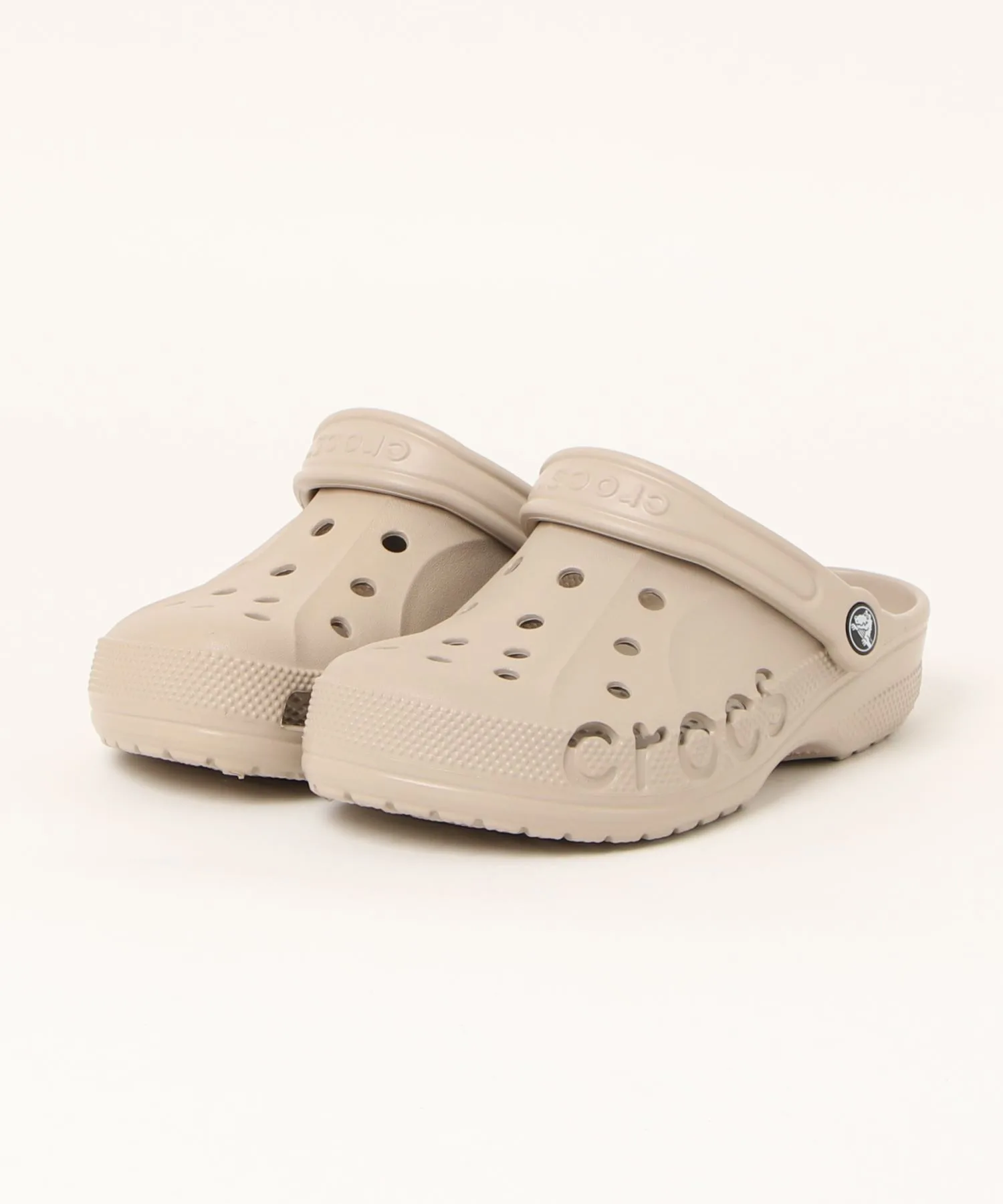 Универсальные сандалии с вентиляцией Baya Crocs бежевые