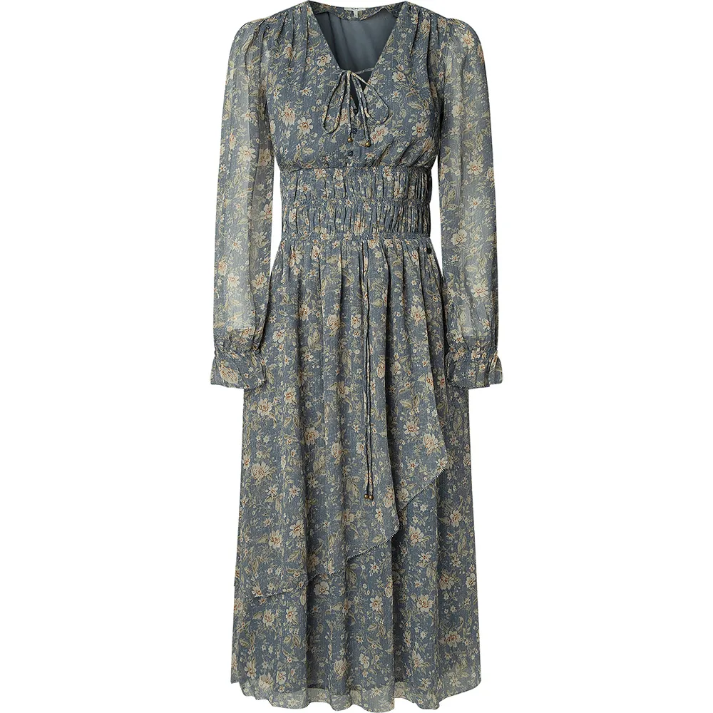 

Платье Pepe Jeans Livy long sleeve long, серый