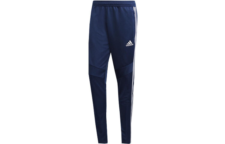 

Adidas Мужские трикотажные спортивные штаны, Темно-синий