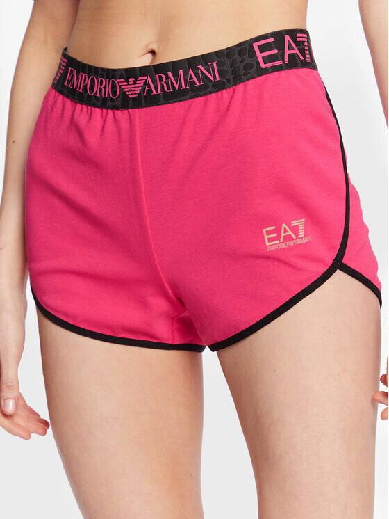 

Спортивные шорты regular fit Ea7 Emporio Armani, розовый
