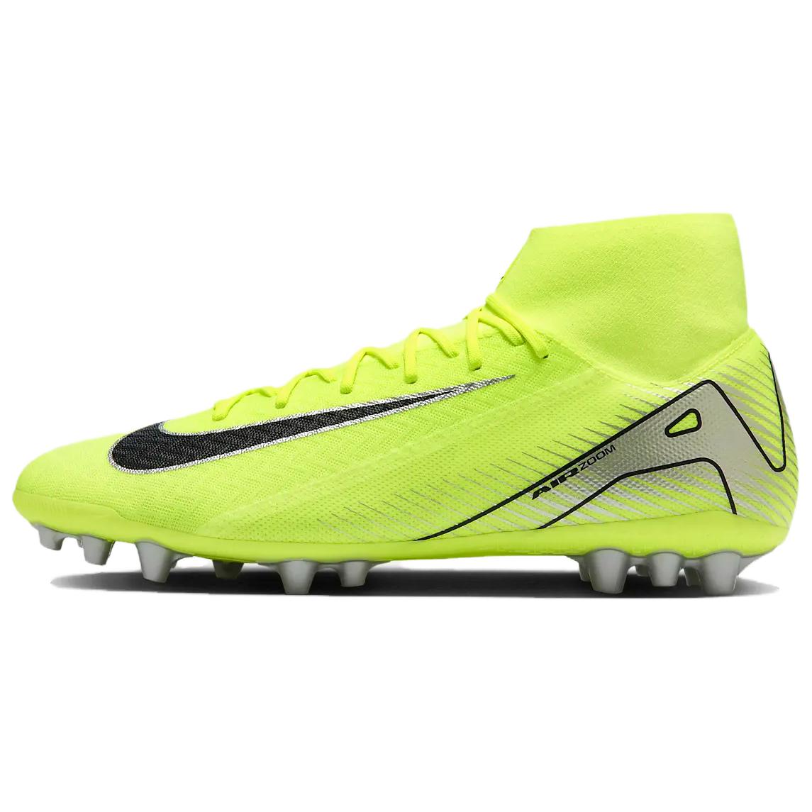 

Nike Mercurial Superfly 10 Academy Ag Volt Черный Желтый Черный Серебристый