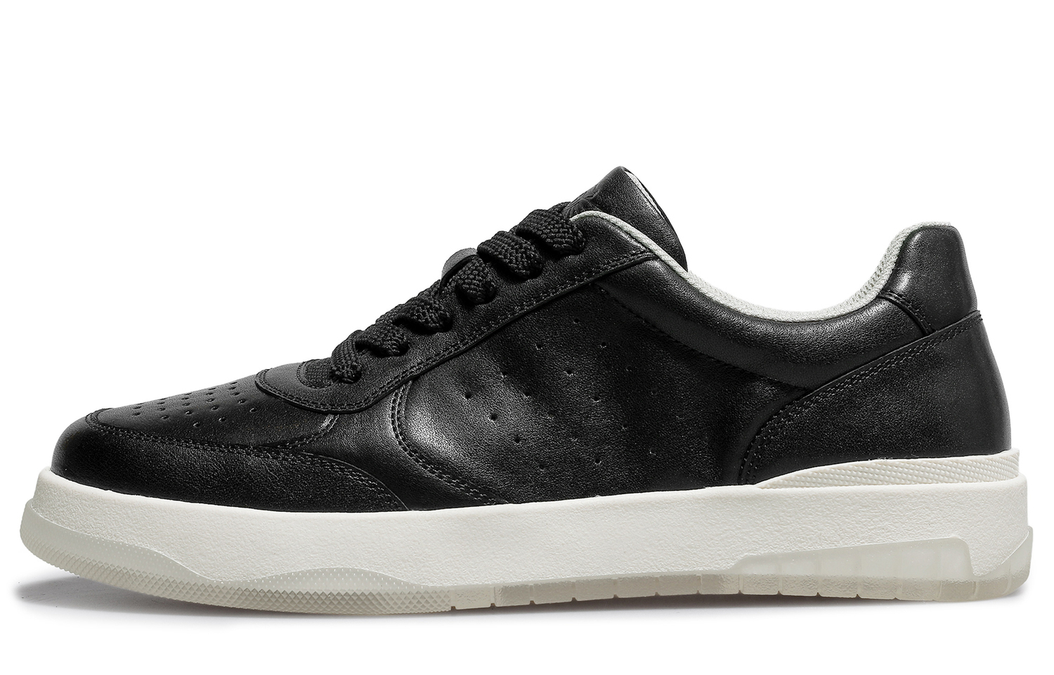 

Desai Мужские лоу-топ скейтборд кроссовки Black-02, цвет Black-02