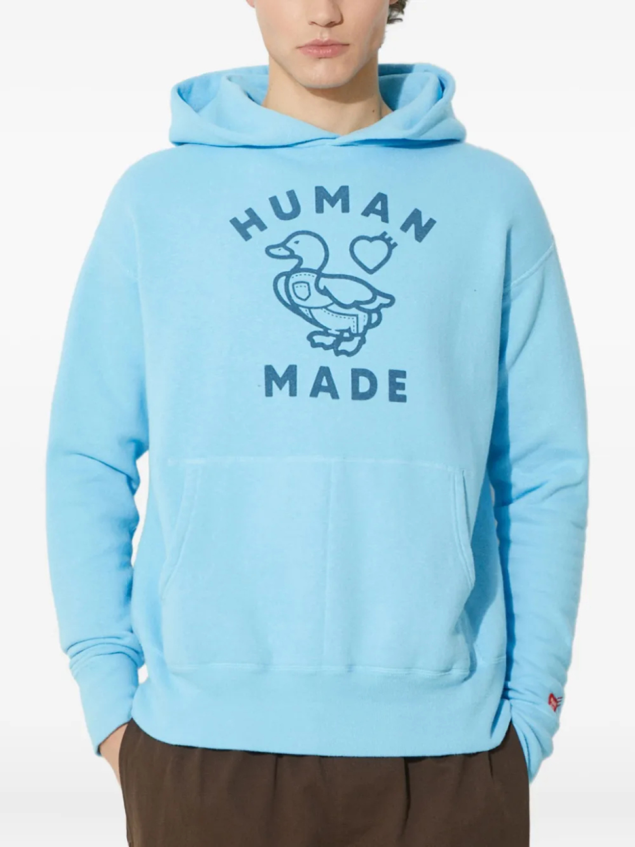 

Толстовка с логотипом Human Made, синий