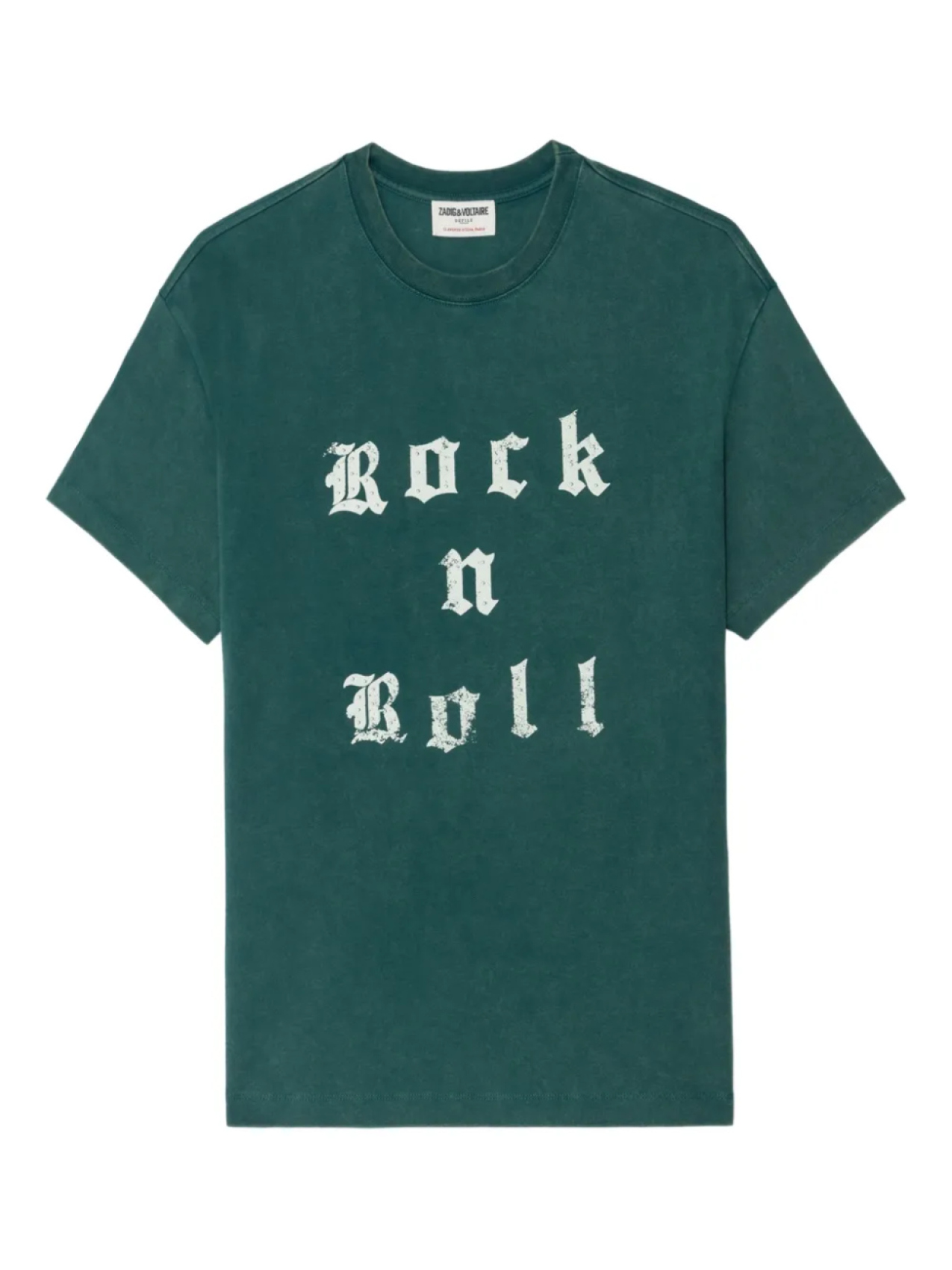 

Футболка Zadig&Voltaire Teddy Rock N Roll с заклепками, зеленый