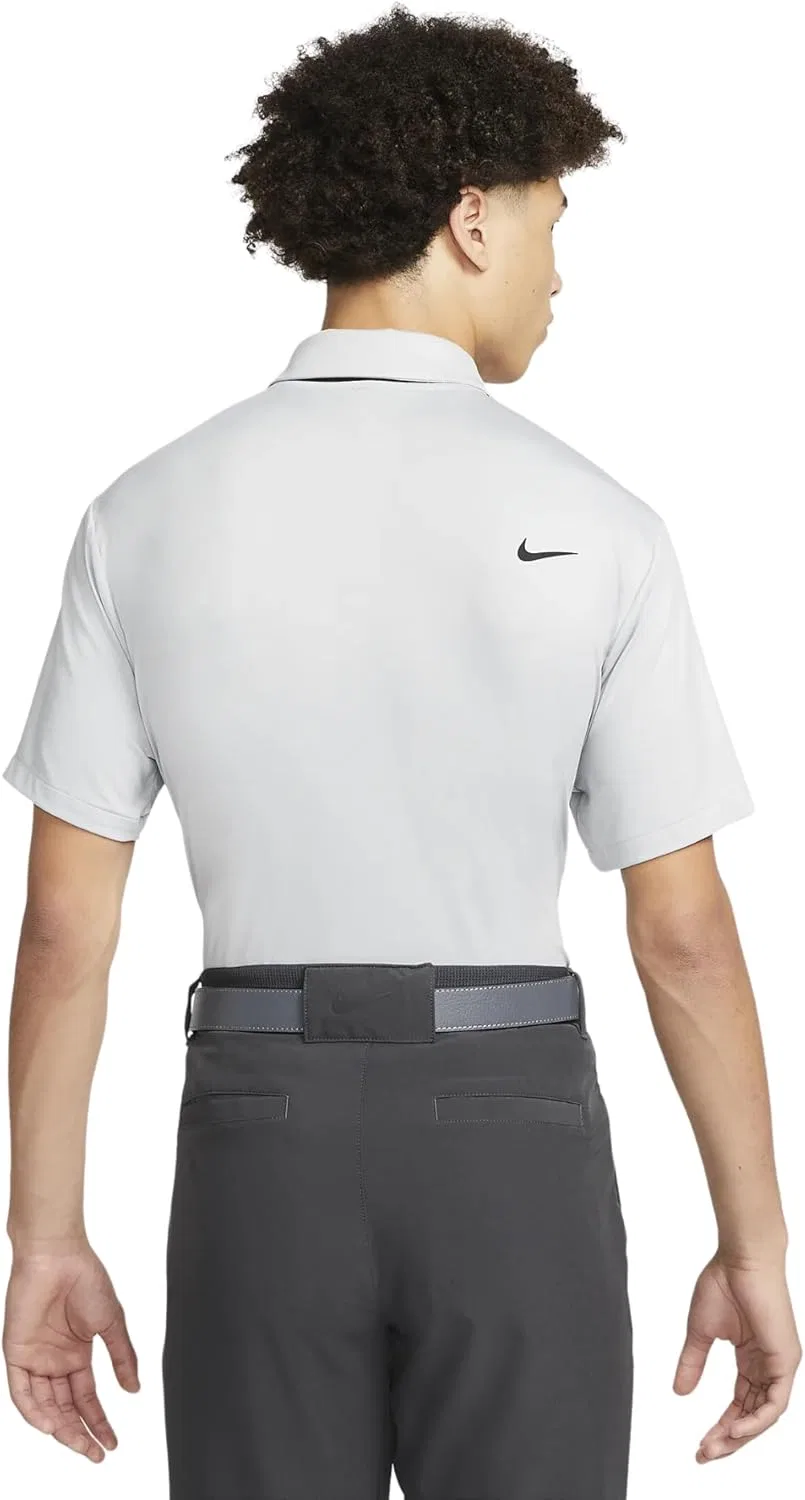 Мужское поло Nike Dri-FIT Tour, светло-серый — фото 2
