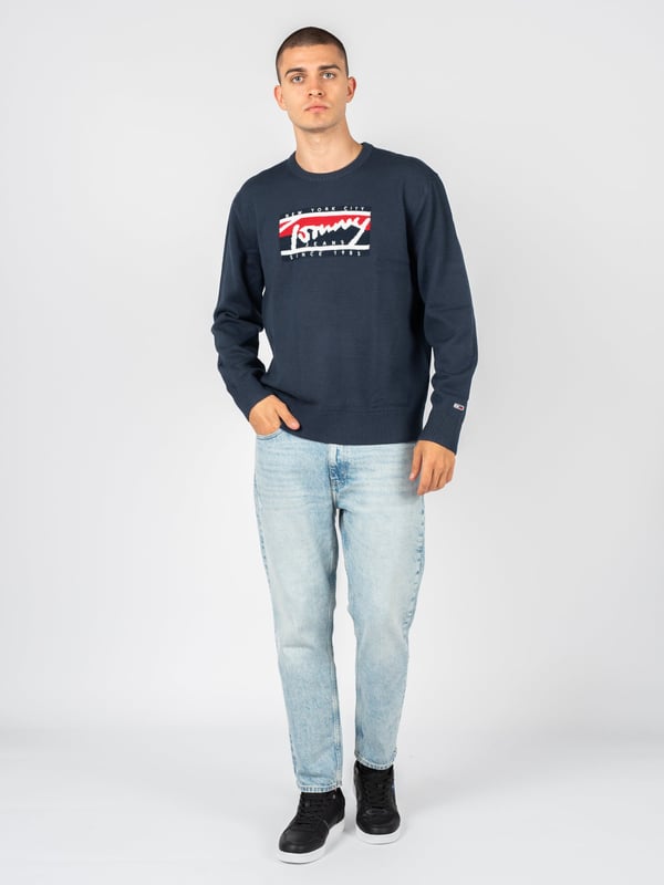 

Свитер Tommy Jeans мужской Tommy Hilfiger, синий