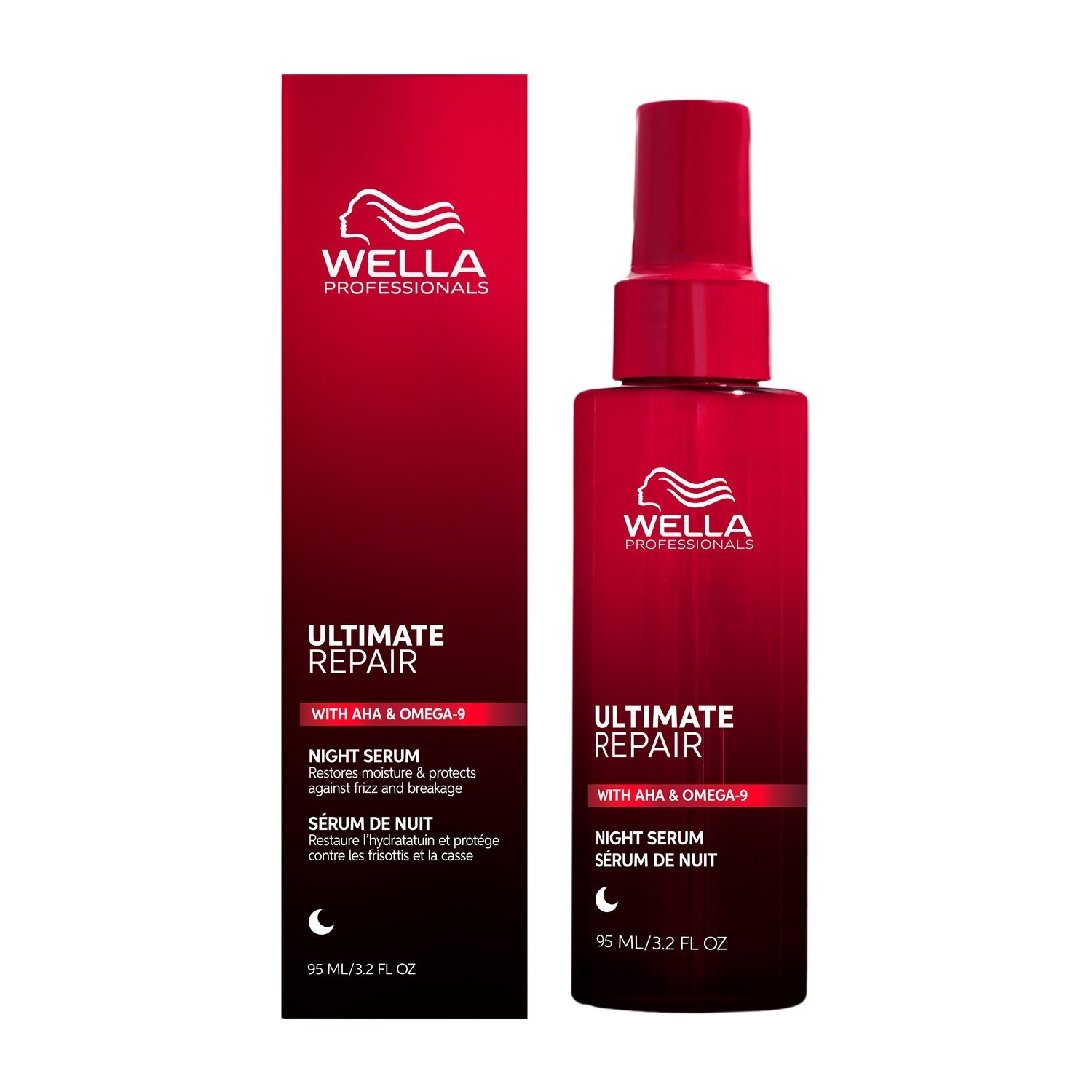 Сыворотка для волос ultimate repair step 5 | mit aha & omega-9 Wella Professionals, объем 95 мл — фото 2