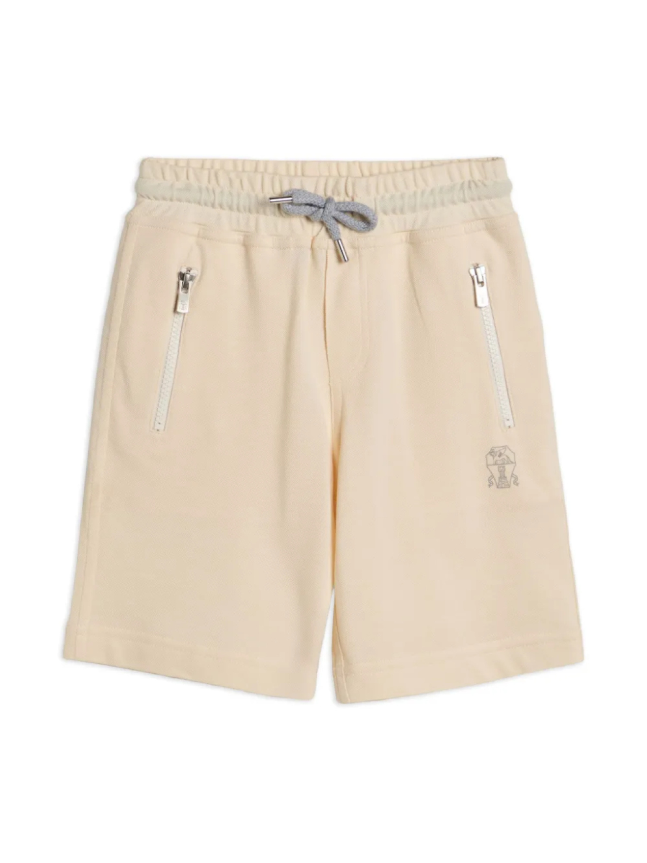

Brunello Cucinelli Kids шорты-бермуды из джерси, нейтральный