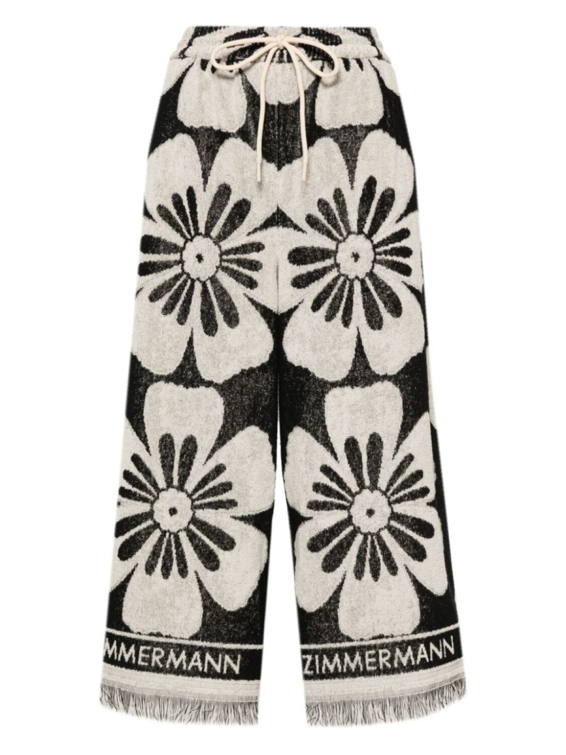 

ZIMMERMANN широкие брюки Halliday, черный
