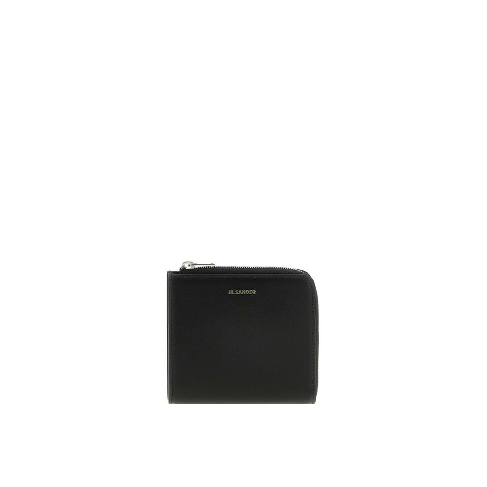 

Кошелек из кожи наппа с логотипом Jil Sander, черный