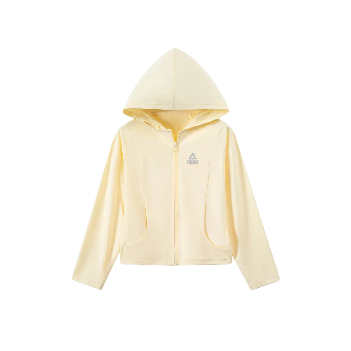 Детская солнцезащитная кофта с капюшоном PEAK Ice Lemon Yellow