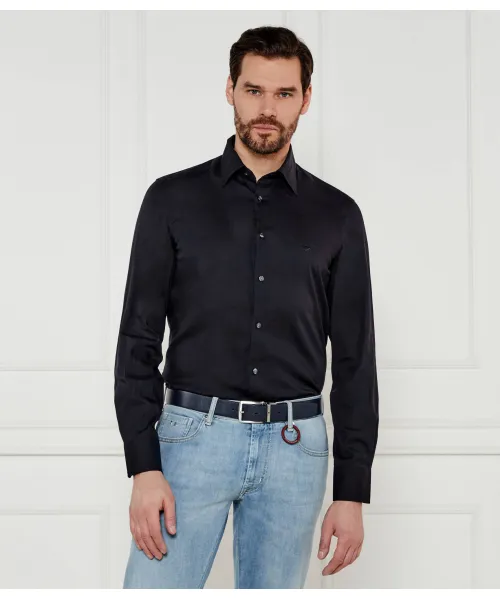 

Рубашка Regular fit Emporio Armani, синий