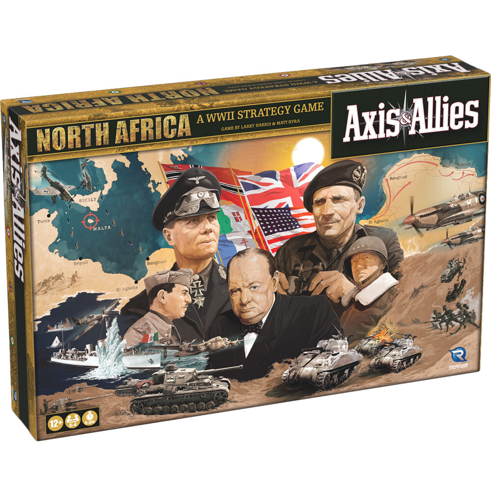 

Настольная игра Renegade Game Studios Axis & Allies: North Africa