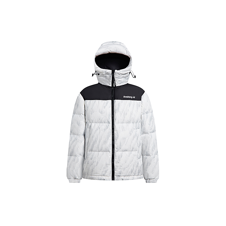 

BOSIDENG Модная спортивная коллекция пуховик унисекс, Light Gray Snow Mountains 9W33