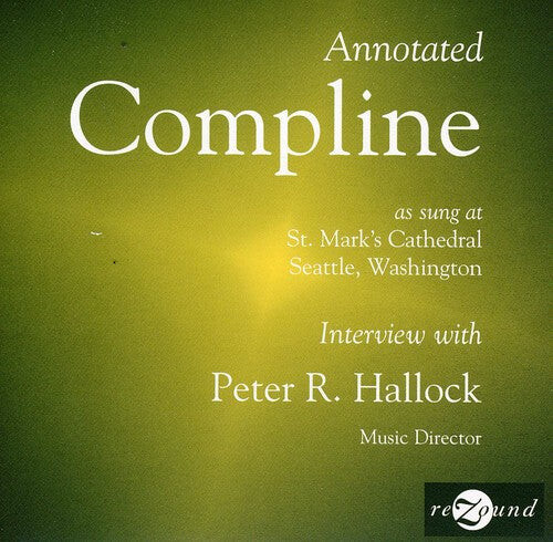 

CD диск Hallock / Sherman / Compline Choir: Organ Loft Radio Program