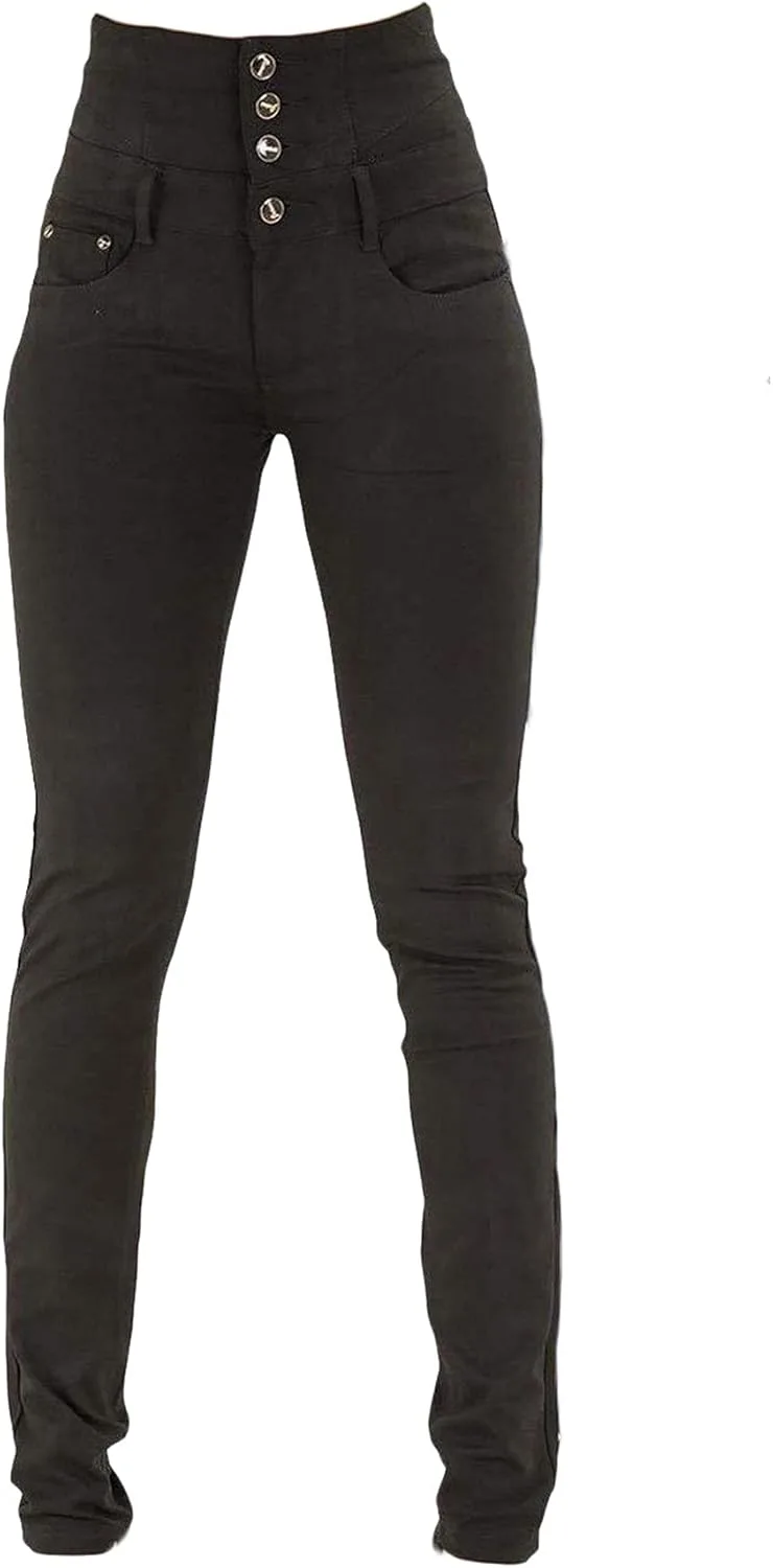 

Женские джинсы Andongnywell классические с высокой посадкой, ультра-облегающие, эффект подтяжки ягодиц