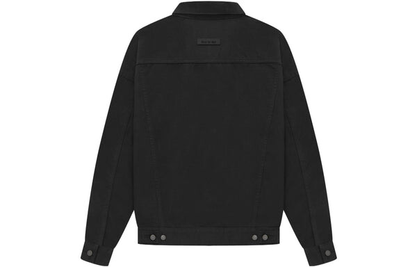 Куртка the black collection denim jacket 'jet black' Fear Of God Essentials, черный — фото 3