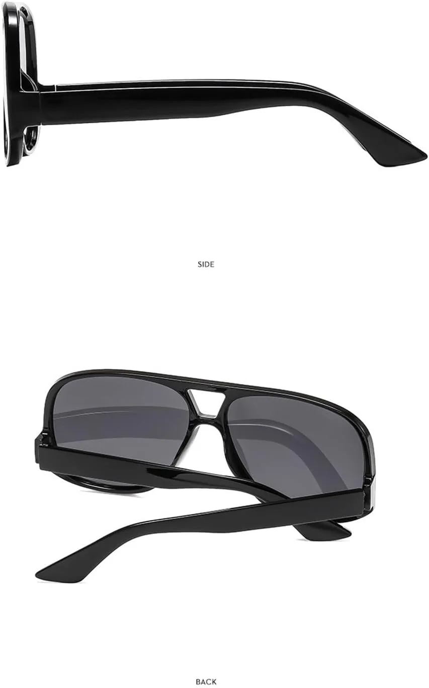 

Мужские солнцезащитные очки с крупной оправой для отдыха, для поездок на работу и для покупок, женские солнцезащитные очки для шопинга Generic, Multi-colored