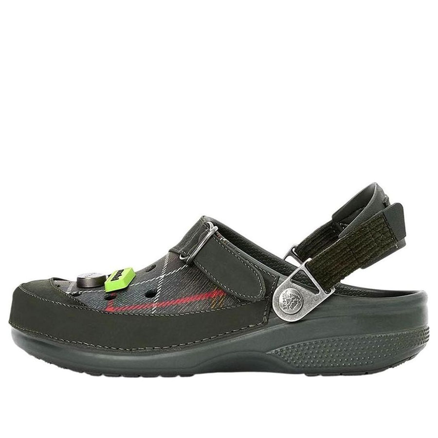 

Сандалии Crocs x Barbour Clog 'Olive Plaid', оливкого-зеленый