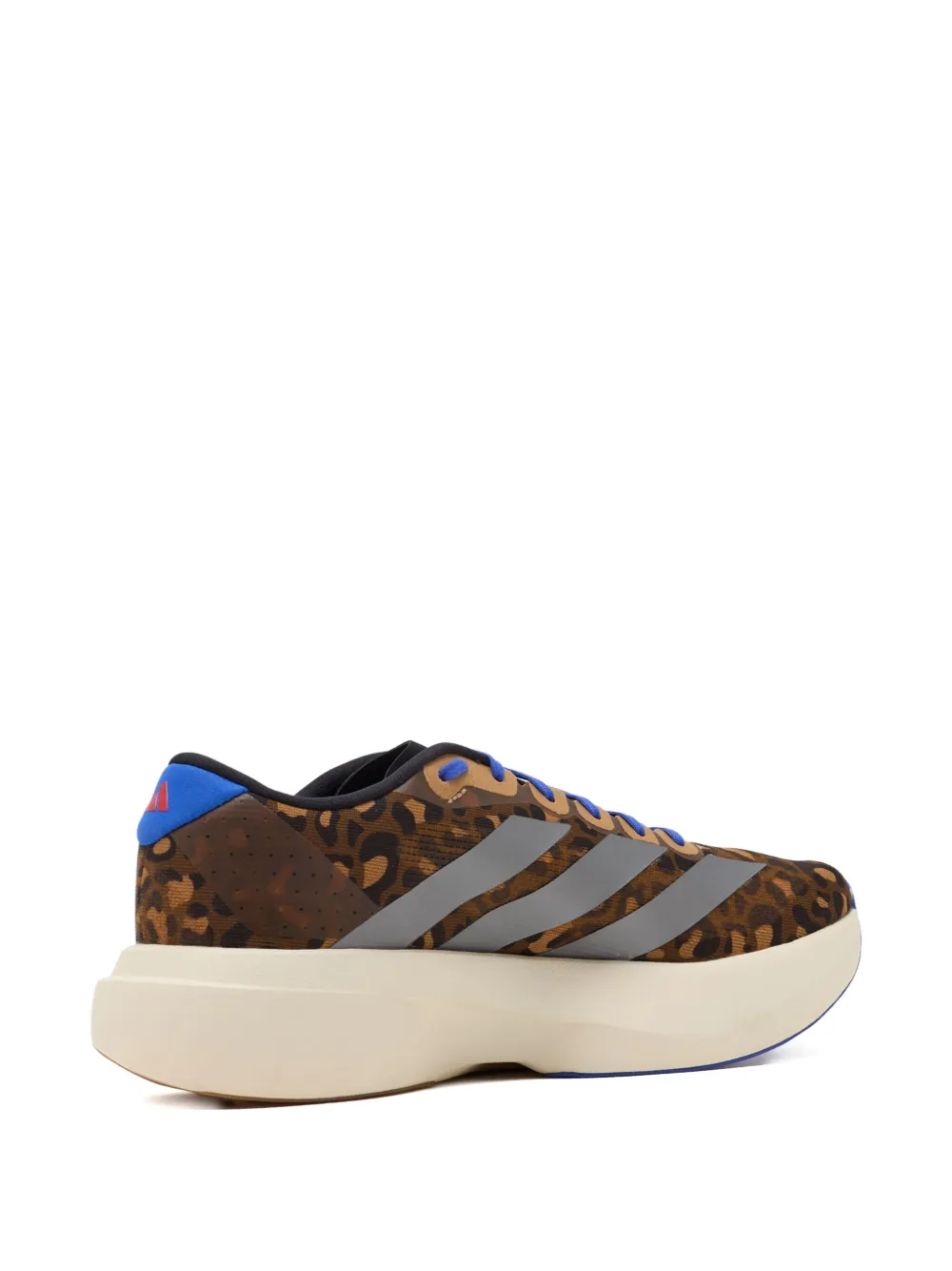 Кроссовки Litestrike Pro с леопардовым принтом Adidas, коричневый — фото 4
