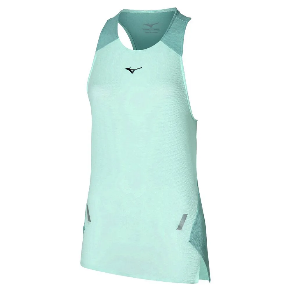 

Футболка без рукавов Mizuno Tech Light, зеленый