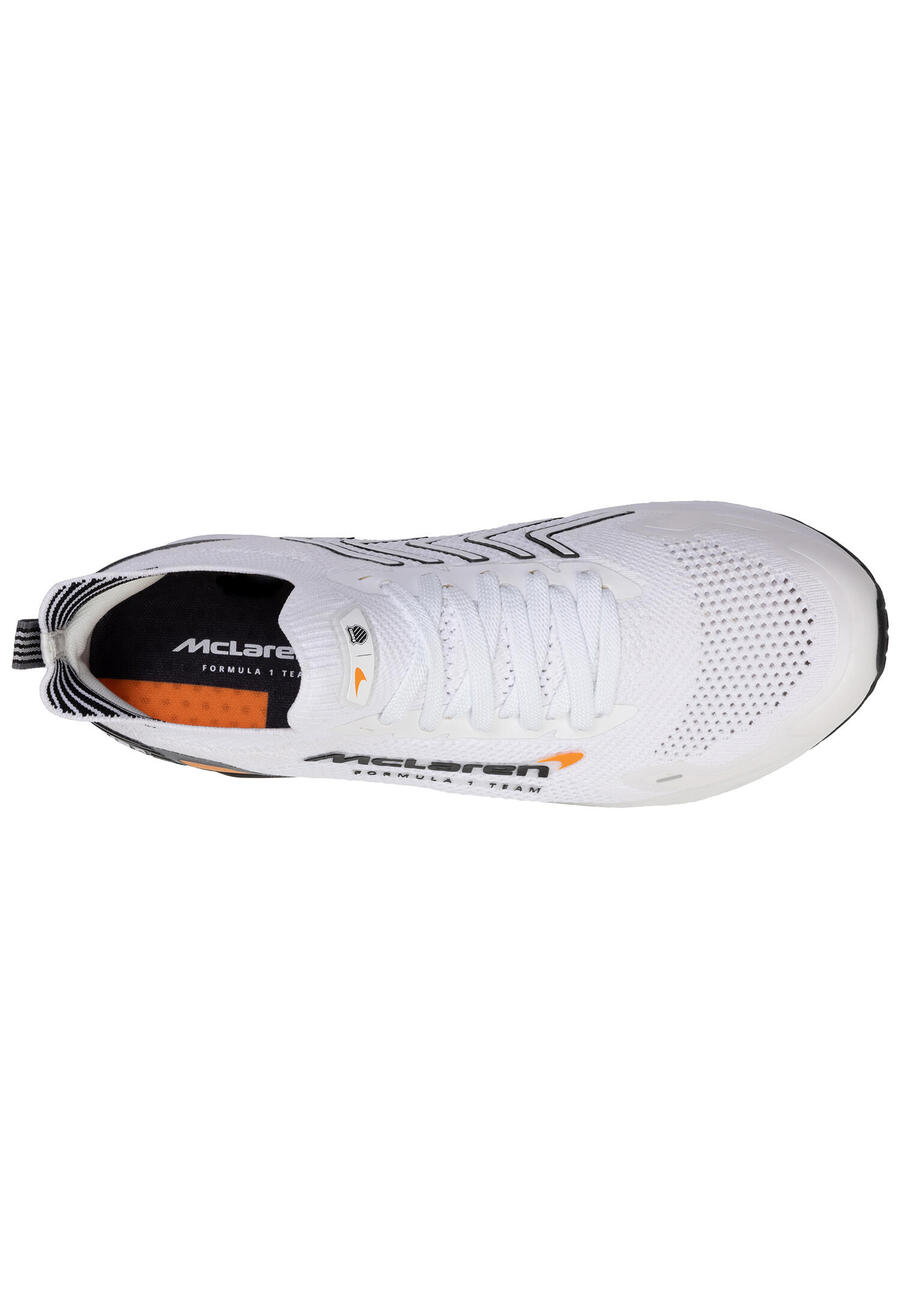 K-SWISS Спортивные кроссовки KSwiss Impulse Tubes Lite X McLaren 04414-196-M белые/черные/папайя — фото 4