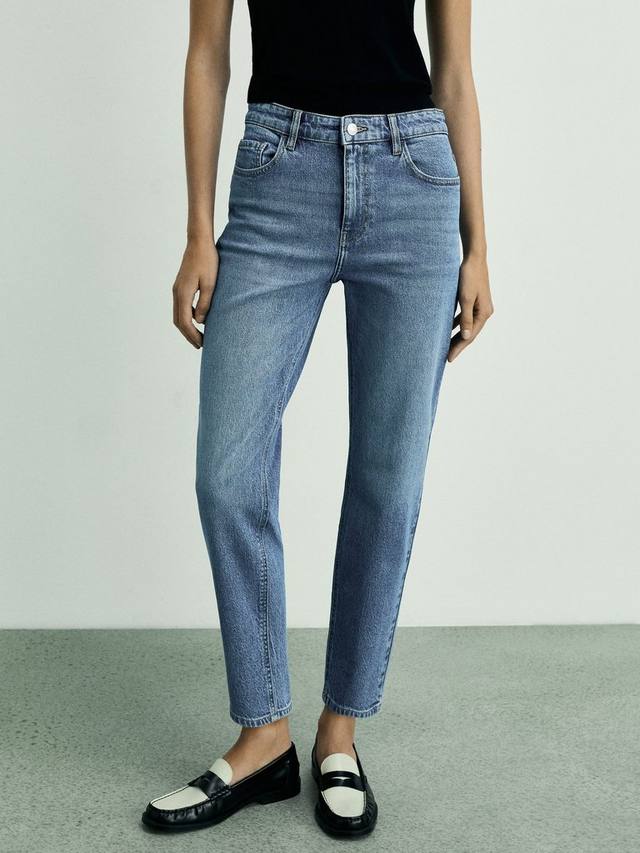 

Новые мамины джинсы Mango, цвет Open Blue