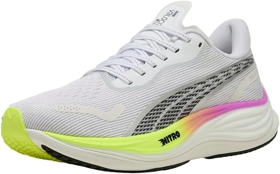 Мужские кроссовки PUMA Velocity Nitro 3, белый/желтый — фото 2