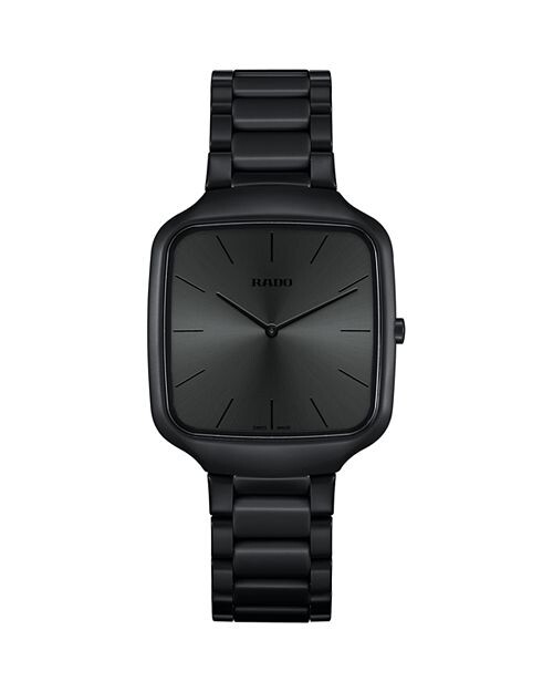 

Часы True Square Thinline x Le Corbusier, 37 x 43 мм RADO, цвет Black