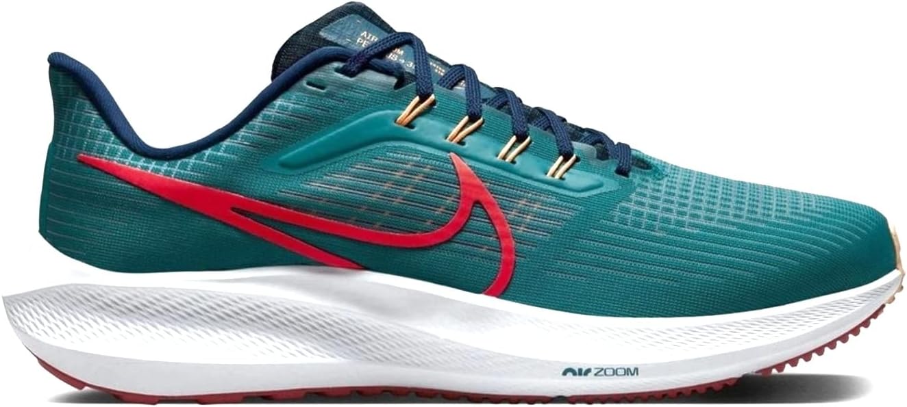 

Nike Mens Air Zoom Pegasus 39, Bright Spruce Lt Crimson Valerian Blue