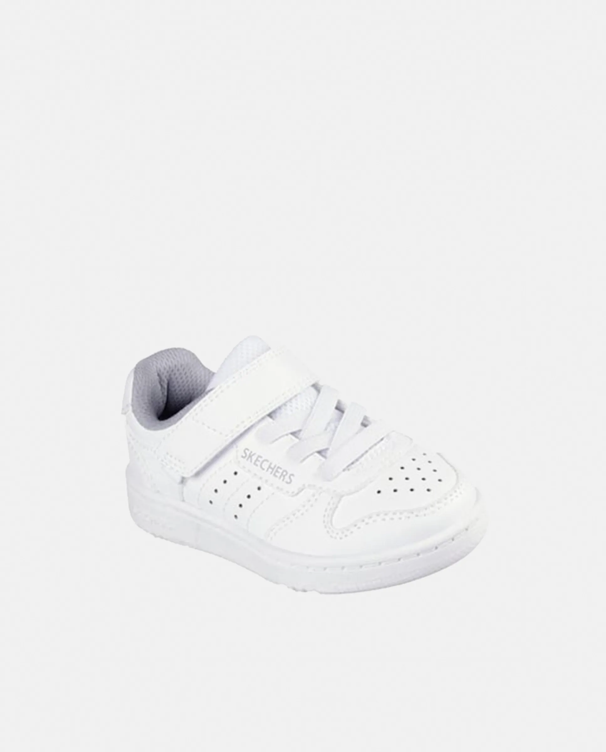 

Спортивная кожаная модель с застежкой на липучке Skechers, белый