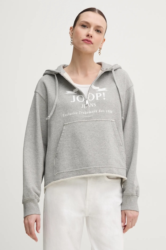 

Хлопковая толстовка Joop!, серый