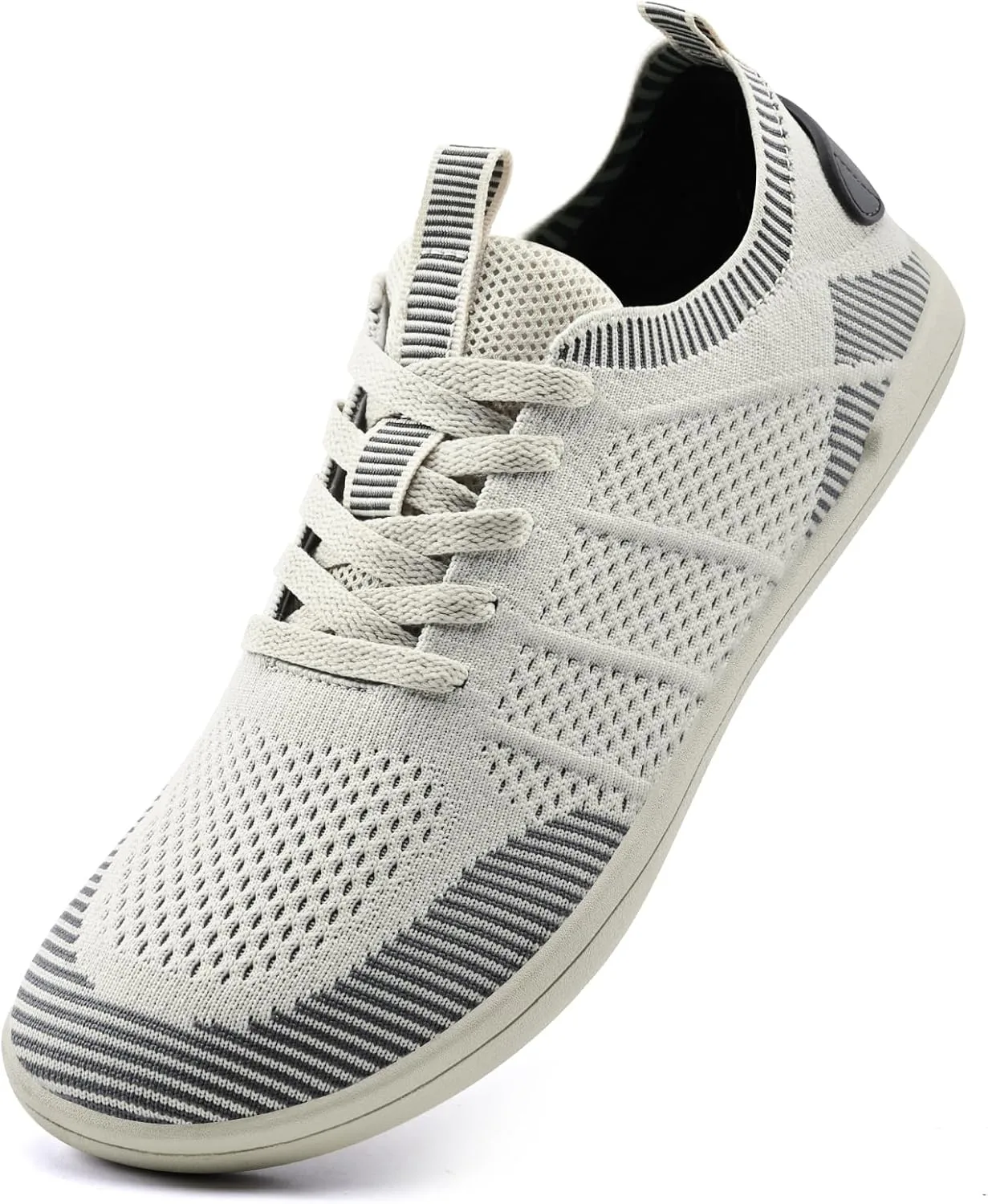 Кроссовки женские IceUnicorn Wide Barefoot Shoes, легкие, с новой поддержкой и высоким каблуком, дышащие, унисекс, мужские, минималистичные, для активного отдыха, бежевый