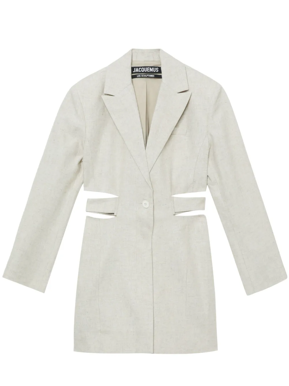 

Платье-блейзер мини La Robe Bari JACQUEMUS, нейтральный