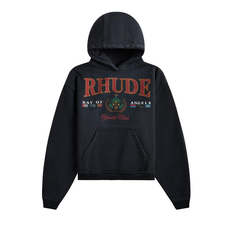 

Худи Rhude Bay of Angels Yacht Hoodie, Vintage Black