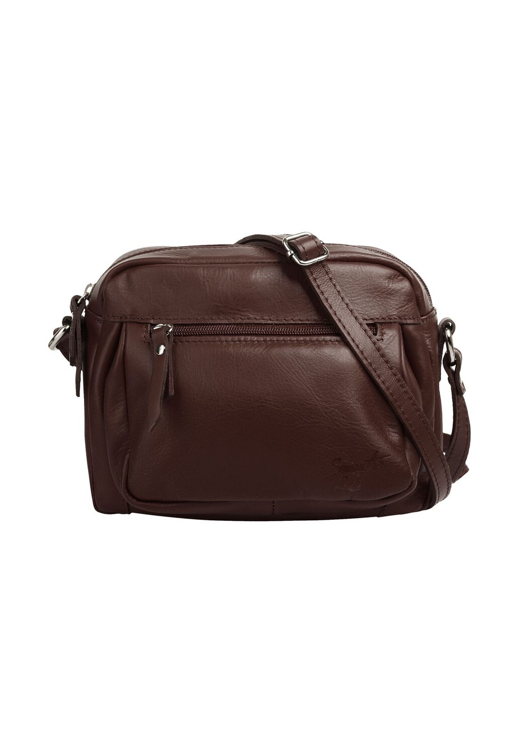 

Сумка через плечо, натуральная кожа Samantha Look, коричневый