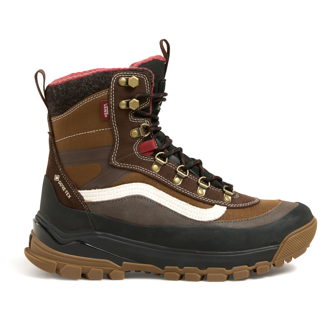 

Зимняя обувь Vans MTE Snow-Kicker GORE-TEX, цвет Brown/Gum