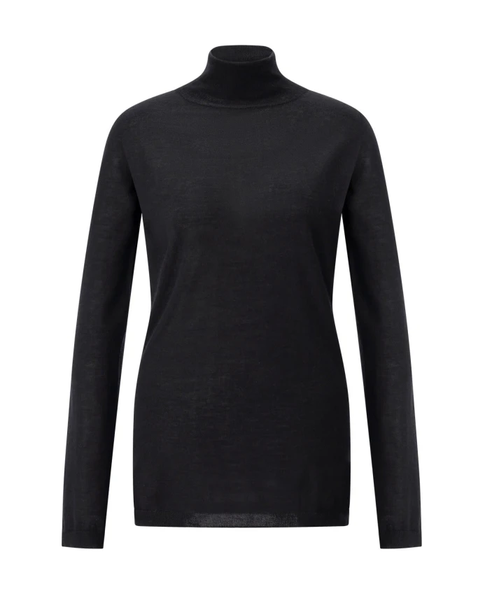 

Свитер с высоким воротником Fabiana Filippi, черный