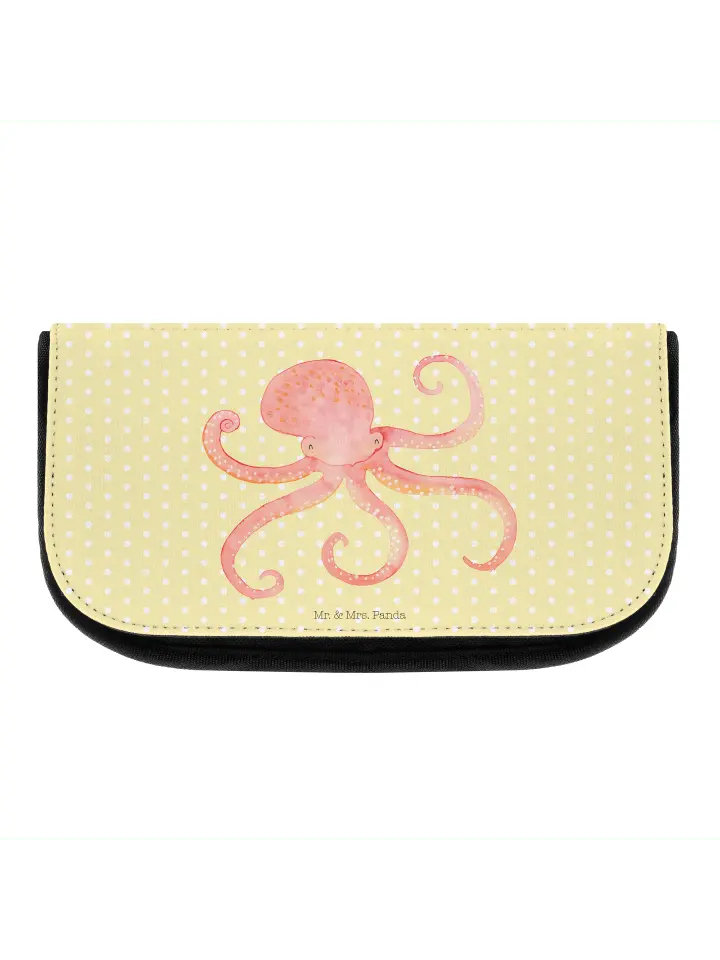 

Косметичка Mr. & Mrs. Panda, желтый пастельный