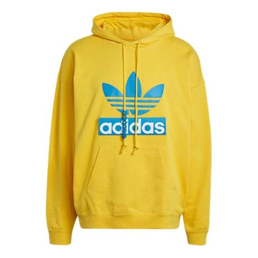 

Толстовка adidas originals Big Trfl Logo Pattern Sports Yellow, желтый