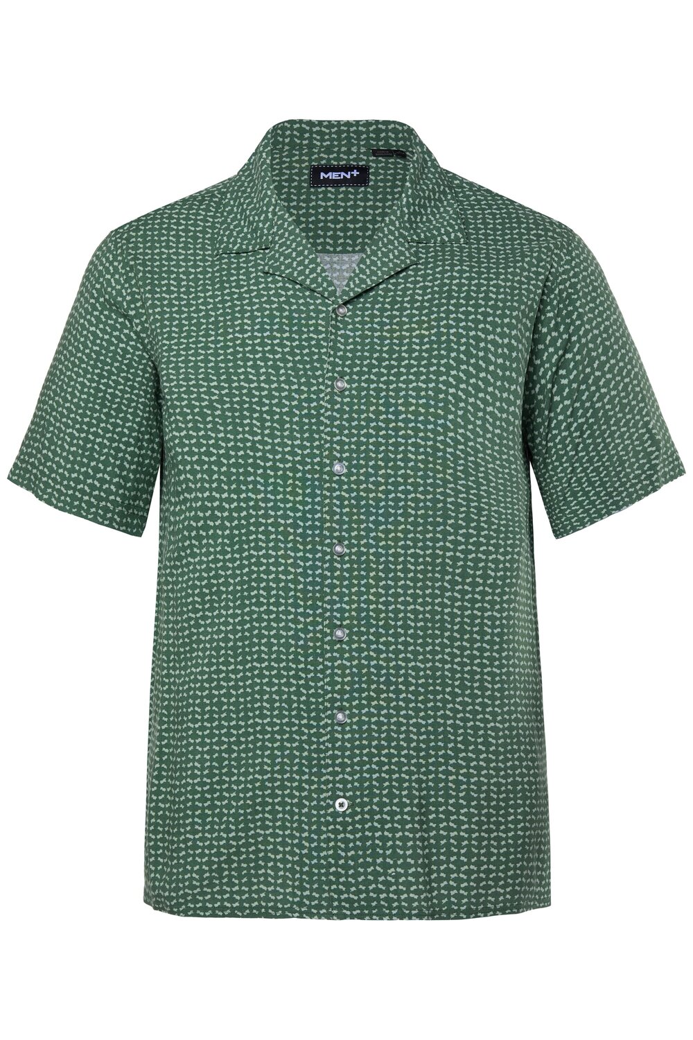 

Men Plus Рубашка на пуговицах Regular fit в зеленом цвете, мятная