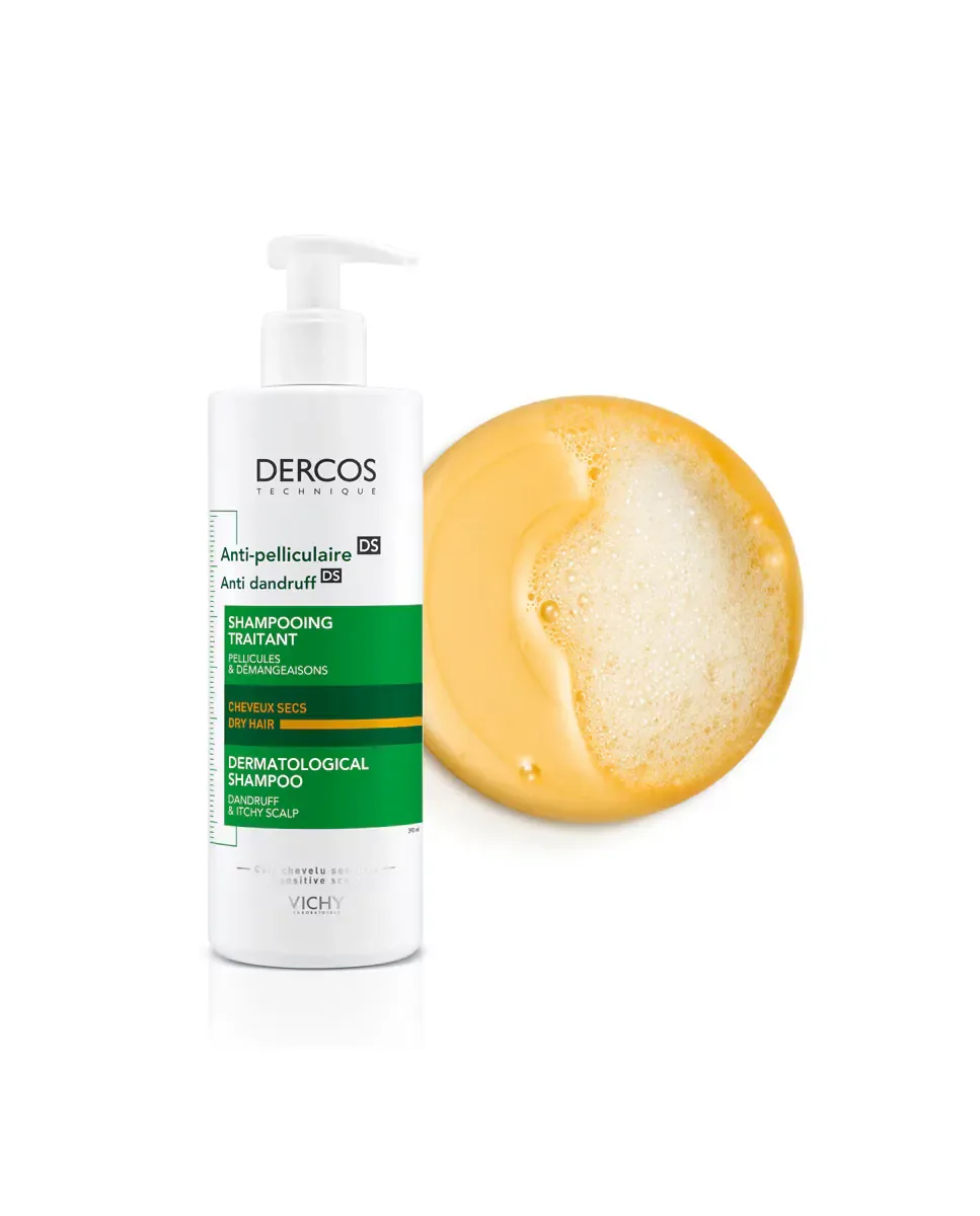 Шампунь против перхоти для сухих волос Dercos Technique 390 мл Vichy — фото 4