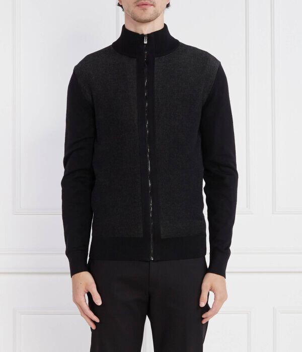 

Свитер шерстяной Boss Ofiato Regular Fit, черный
