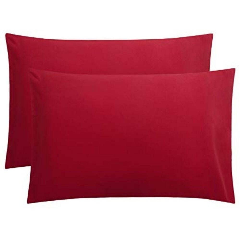 

Набор из 2 бархатных наволочек размером 12x20 дюймов Stock Preferred, цвет Burgundy Red