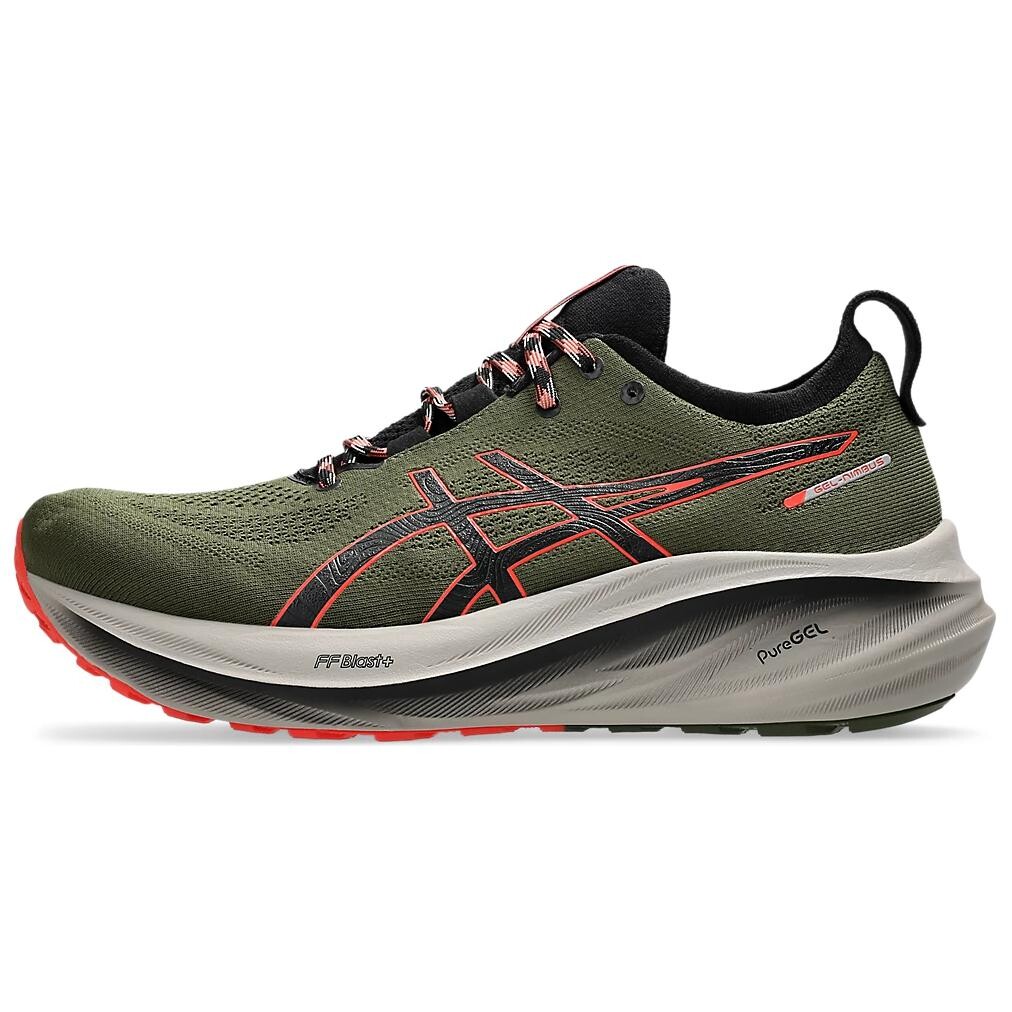 

Кроссовки GEL-NIMBUS 26 унисекс с низким верхом зеленые/черные Asics