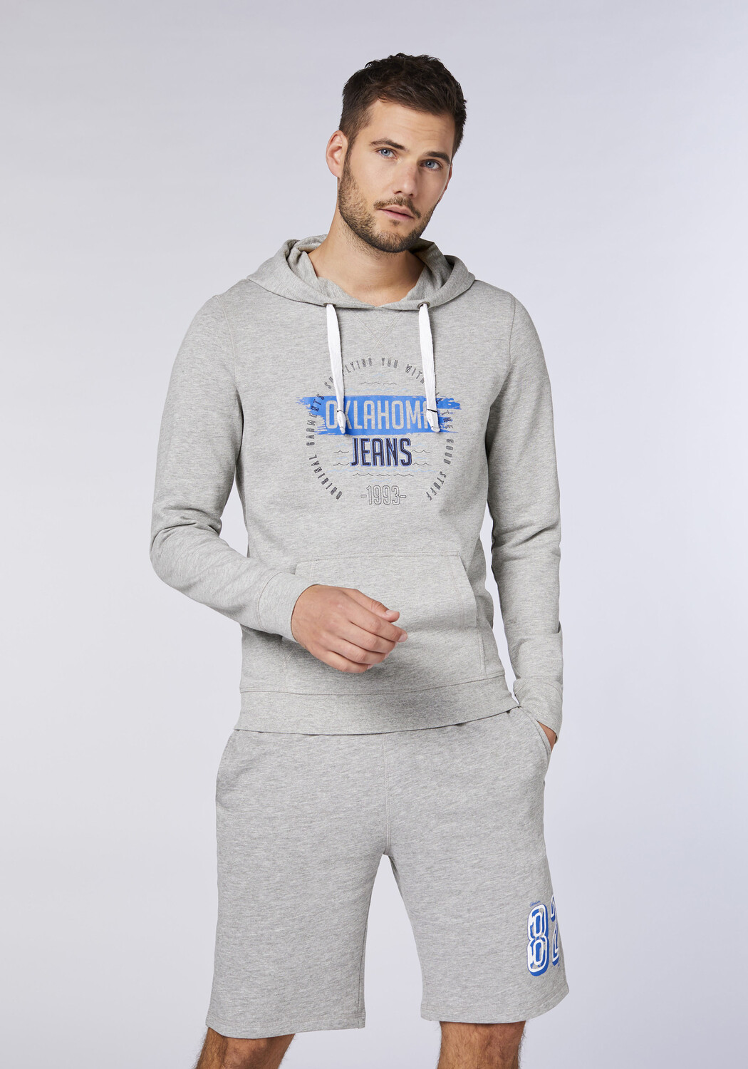 

Толстовка Oklahoma Jeans, серый